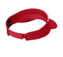 GHC Embroidered Logo Sport-Tek Dry Zone Colorblock Visor/True Red/White