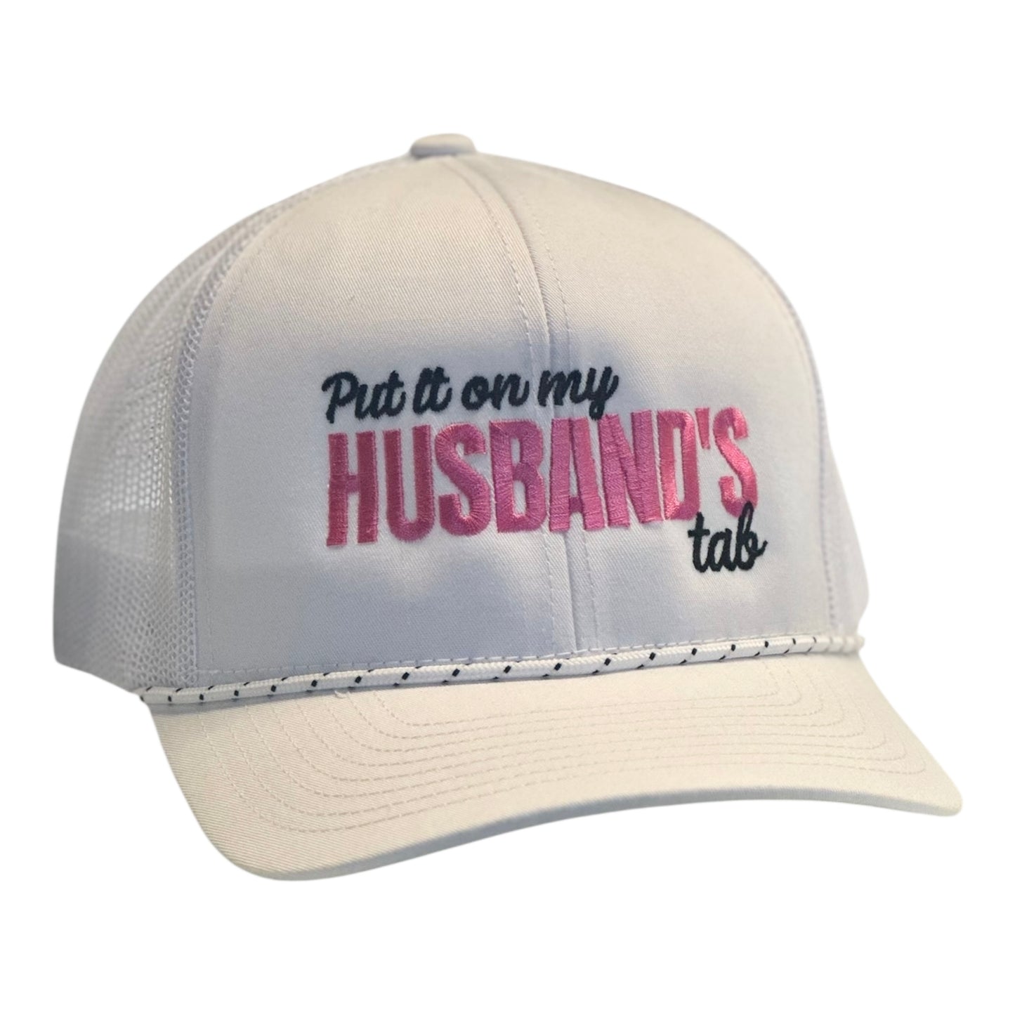 GHC's "Put It On My Husband's Tab" 104BR/White