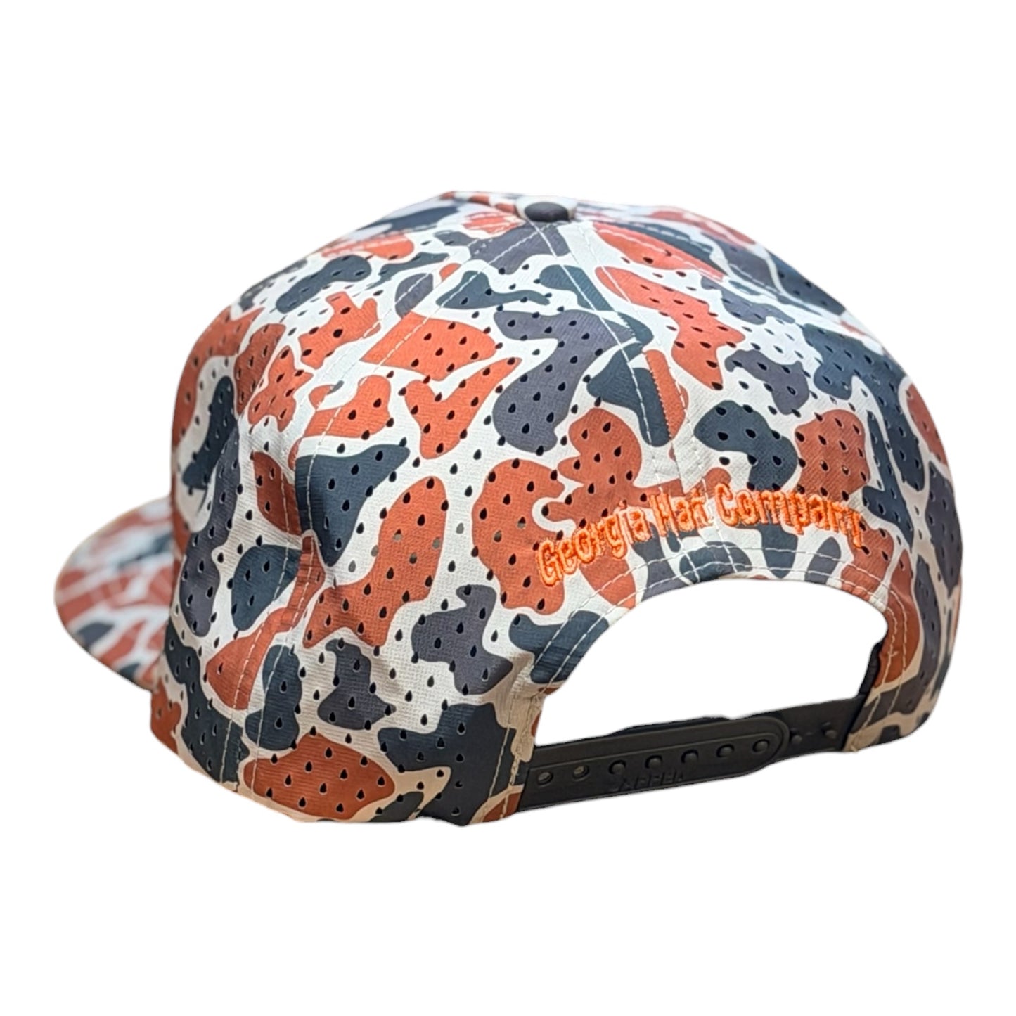 GHC's "Fat Boy BBQ Club” Zapped Blackhawk/Burnt Orange Old school camo