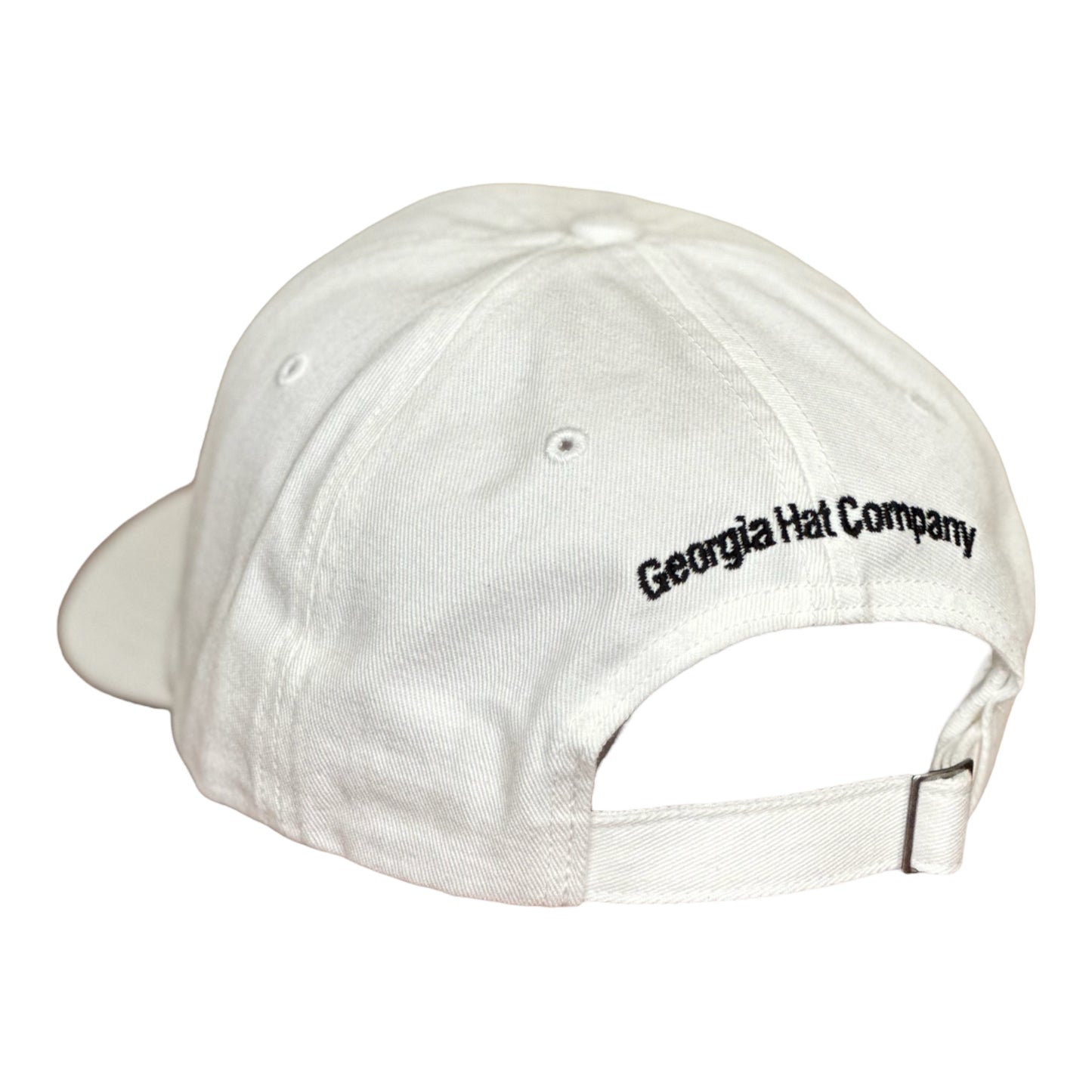 3-D EMBROIDERED "G" R55 DAD HAT/WHITE