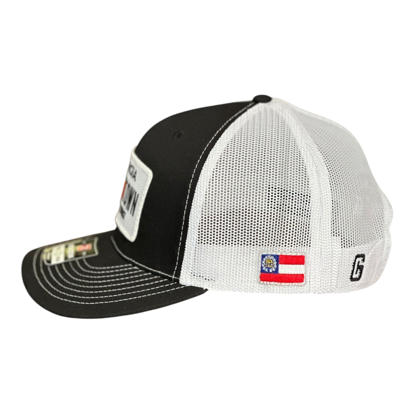 GHC's "Grovetown" Patch Hat Richardson 112 Black/White