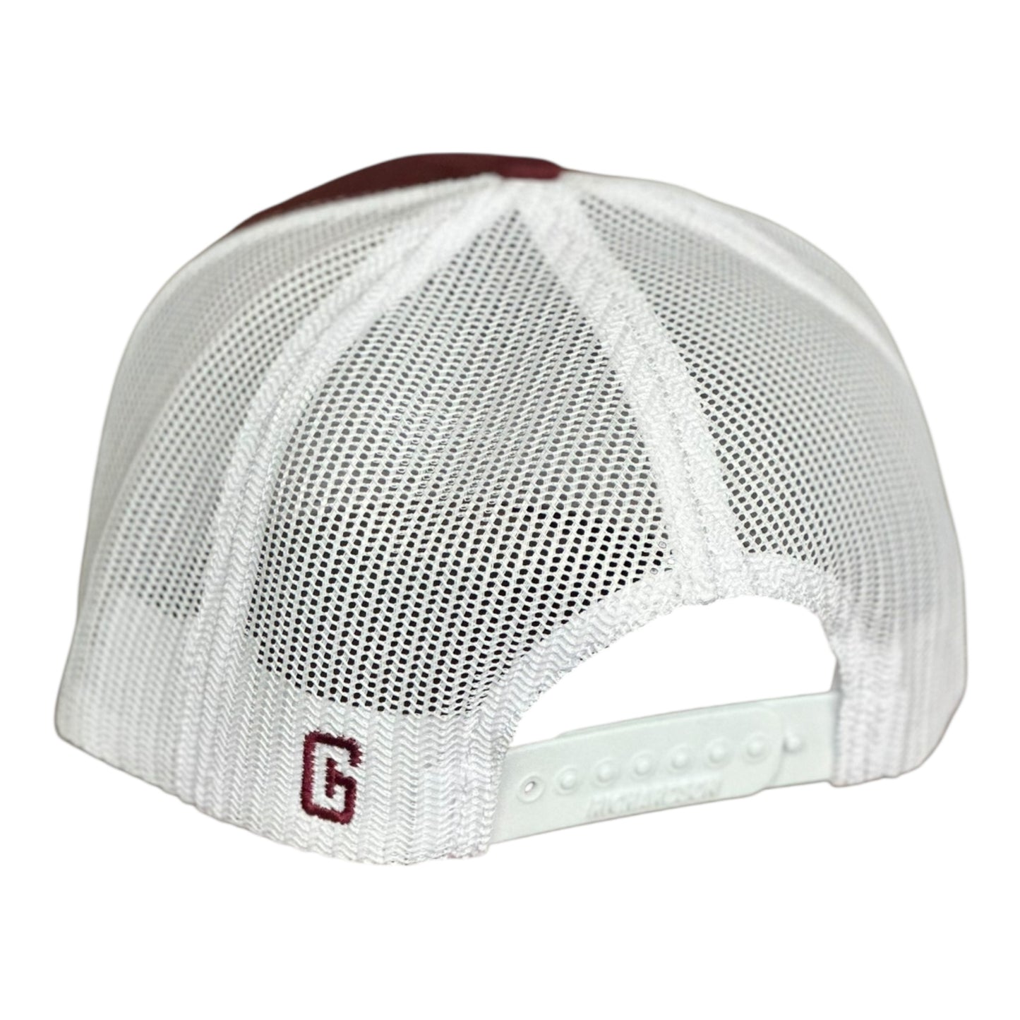 GHC's Embroidered "SC" Gamecocks Snapback Richardson 112 Burgandy/White