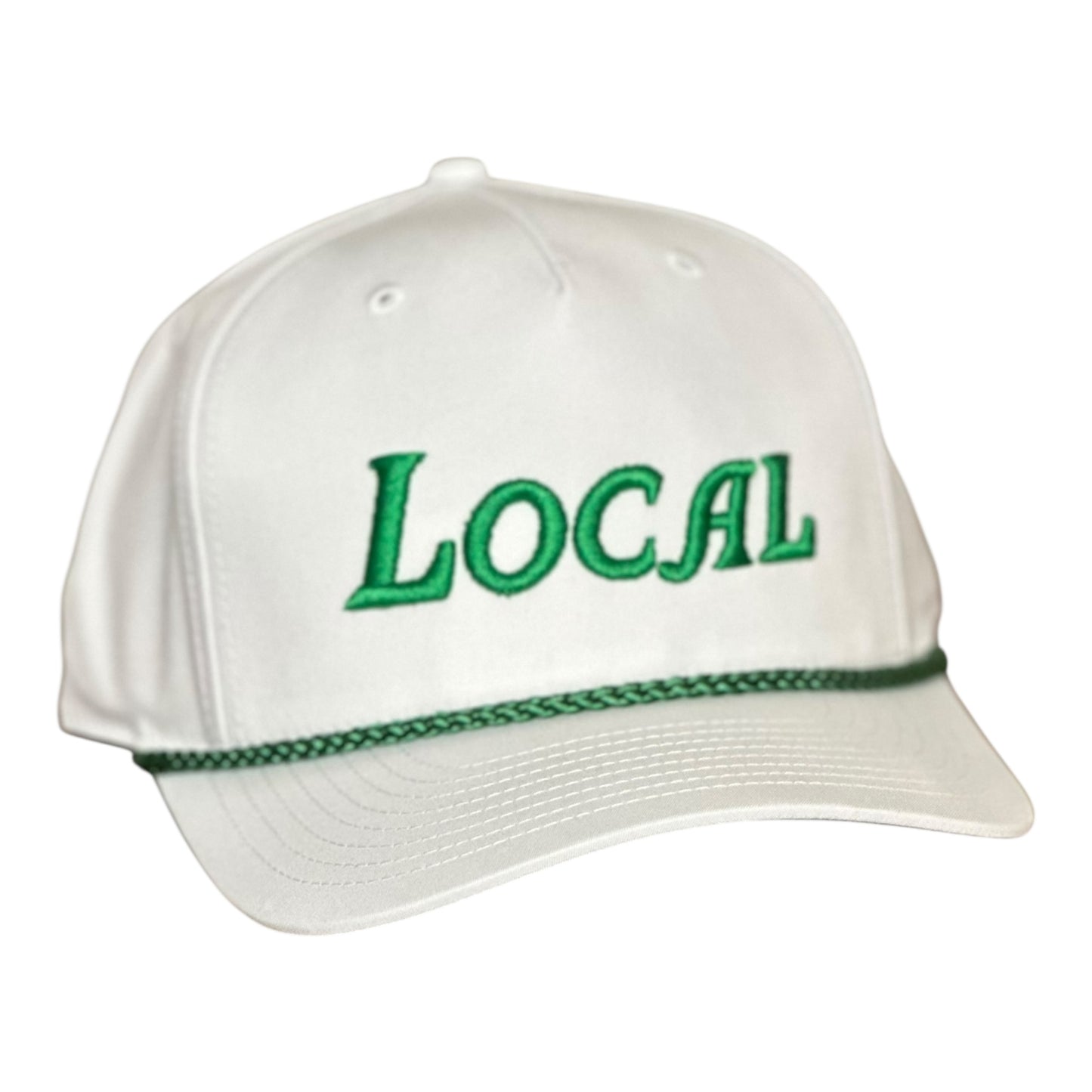 GHC's 3D Embroidered "LOCAL" Richardson 258BR/White