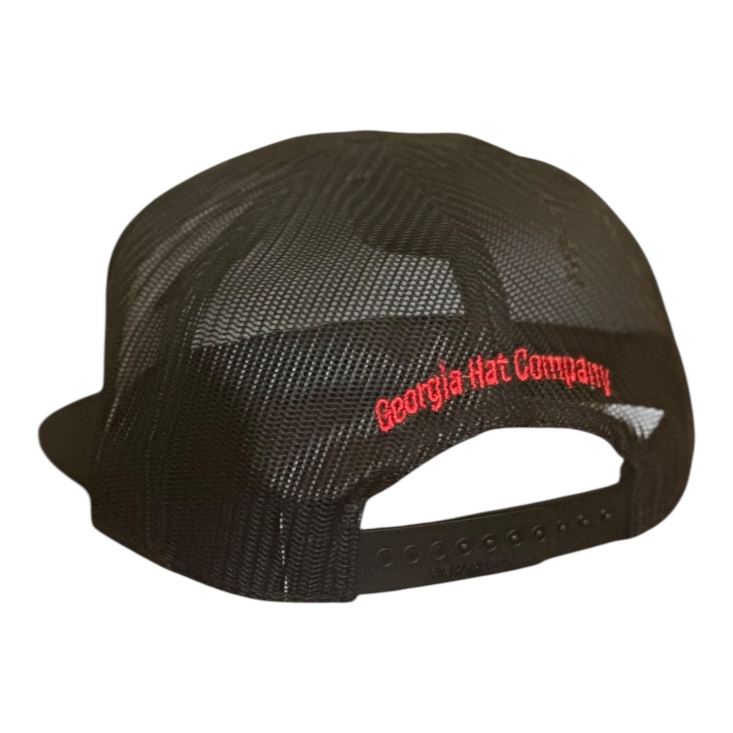 GHC's Embroidered Georgia "G" Richardson 168 Flat Bill/Black