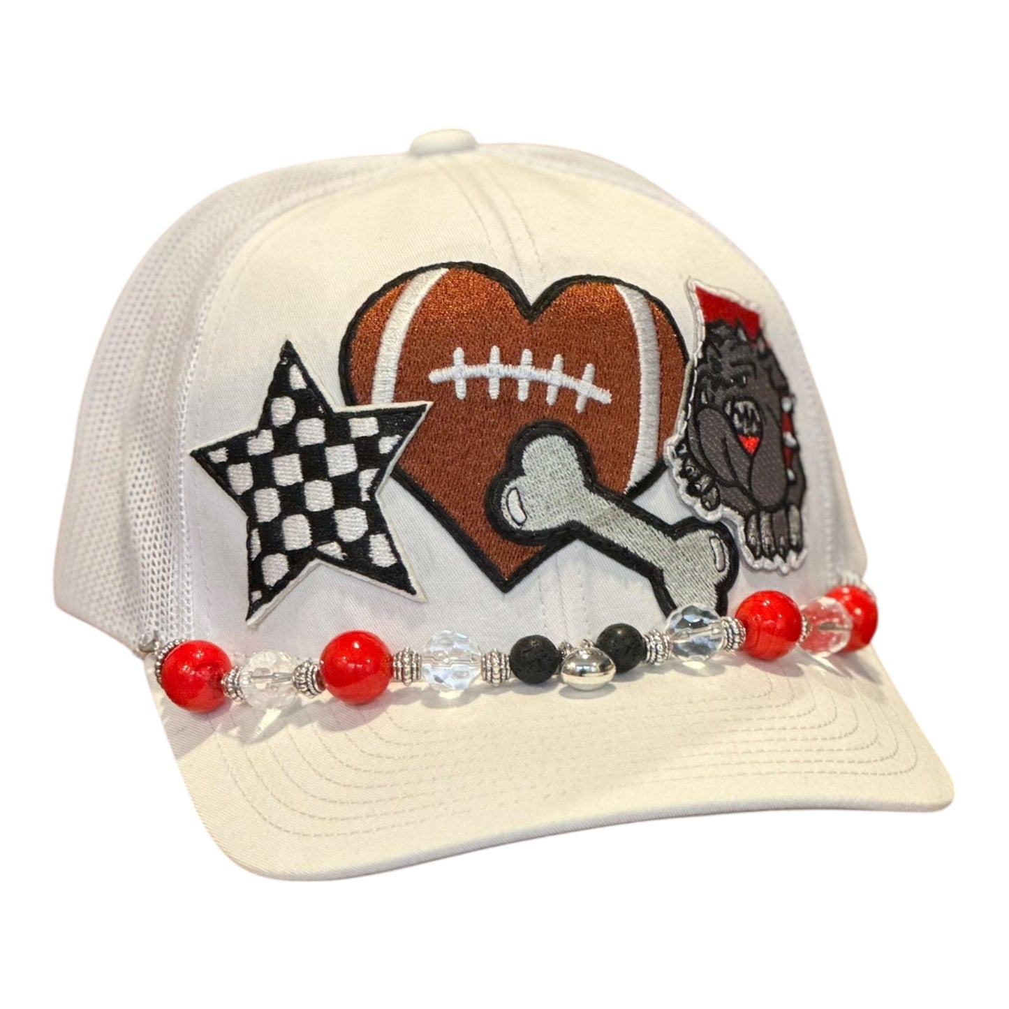 Georgia Hat Company's Custom Decorated Bulldog Hat
