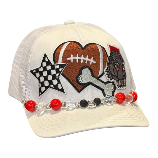 Georgia Hat Company's Custom Decorated Bulldog Hat