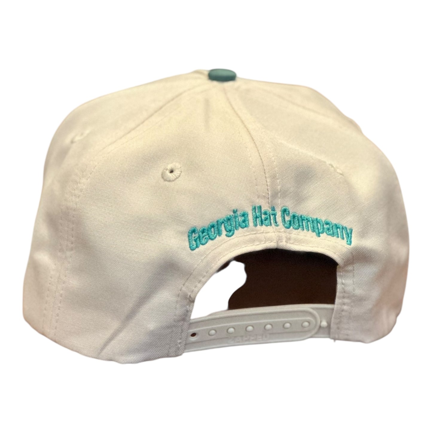 GHC's Custom Decorated “Open Spaces" Zapped Patriot/Vintage White/Teal