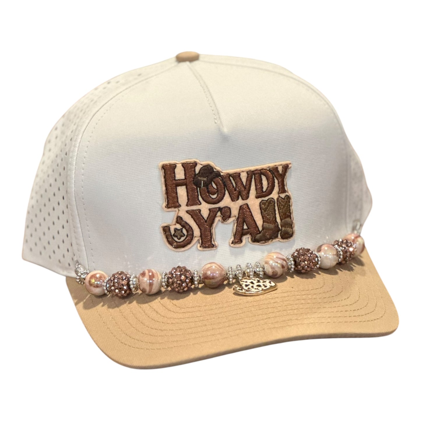 GHC's Custom Decorated “Howdy Y'all" Zapped Patriot/Vintage White