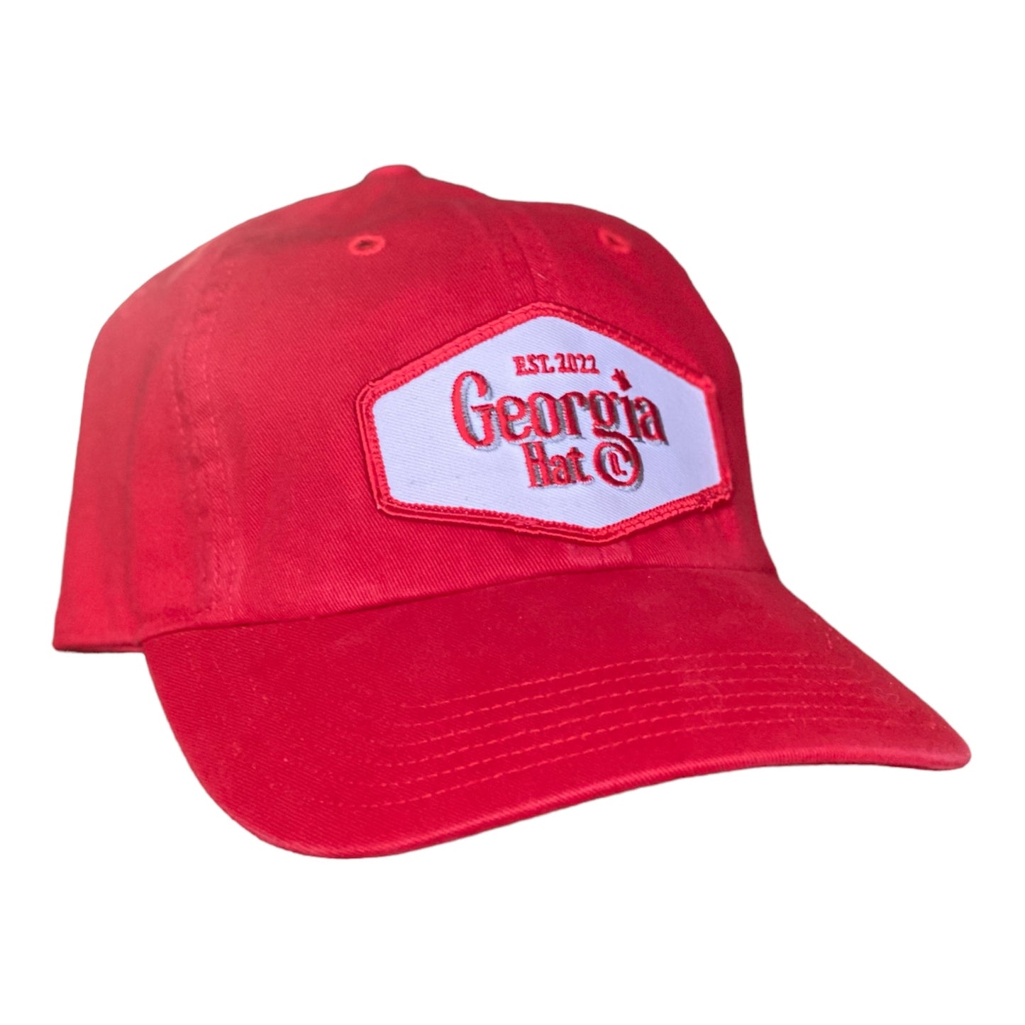 The Original GHC Richardson R55 Chino Dad Hat/Red