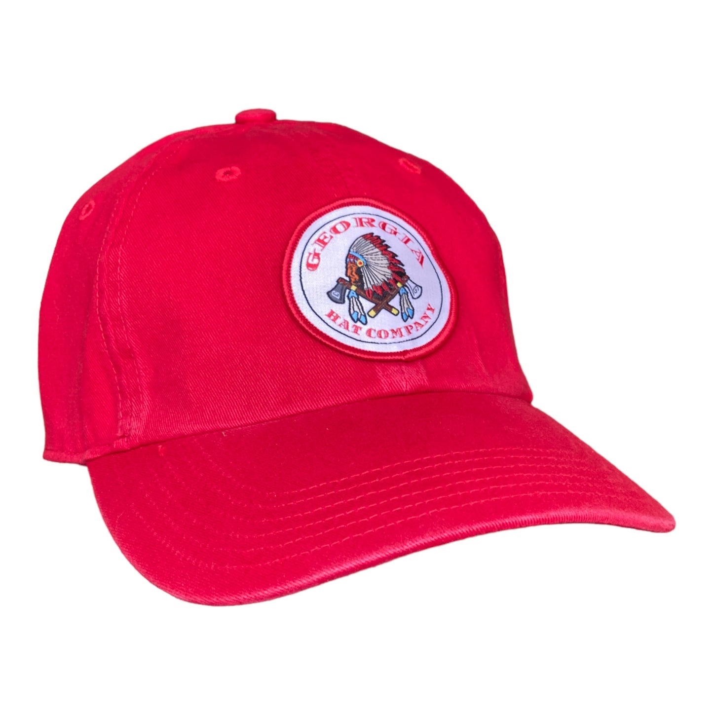 The Chop Richardson R55 Chino Dad Hat/Red