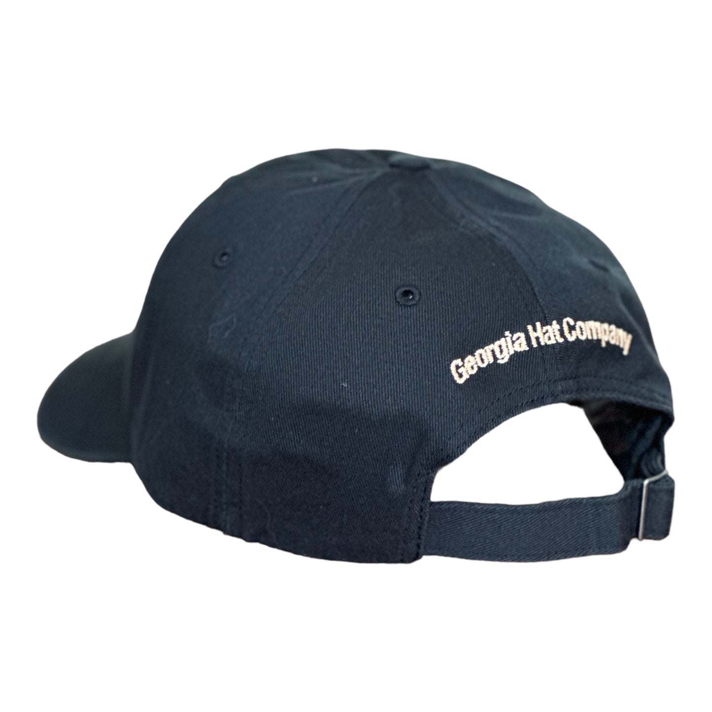 3-D EMBROIDERED R55 "DAD HAT" BLACK/PEACH