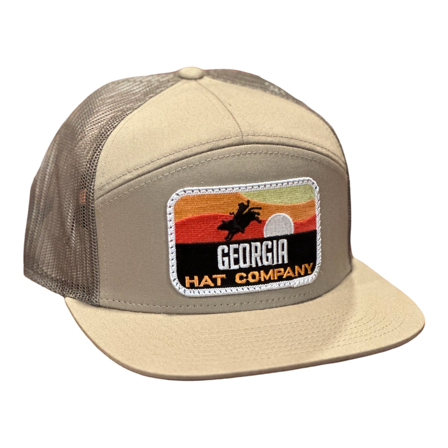 GHC "Bull Rider" Richardson 168 Flat Bill Pale Khaki/Loden