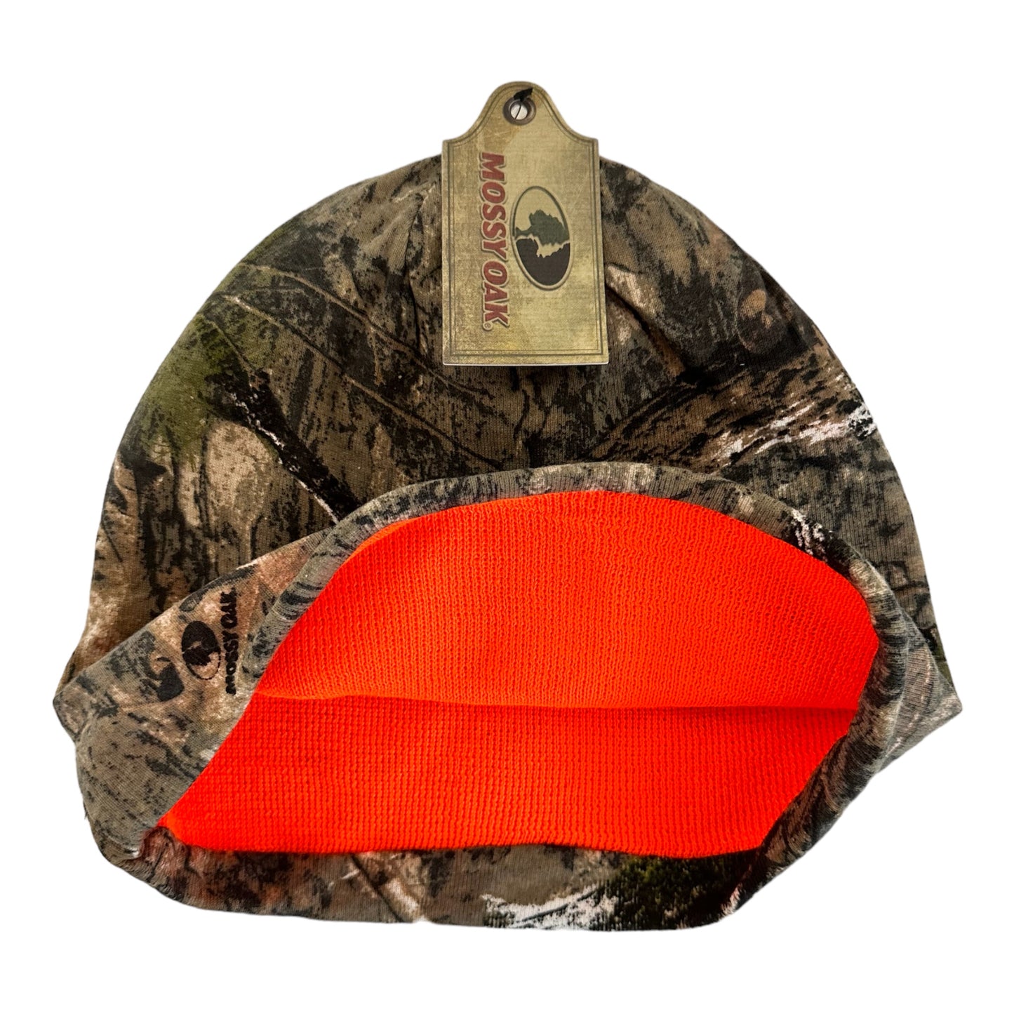 Mossy Oak Reversible Camo Beanie Country DNA/Blaze
