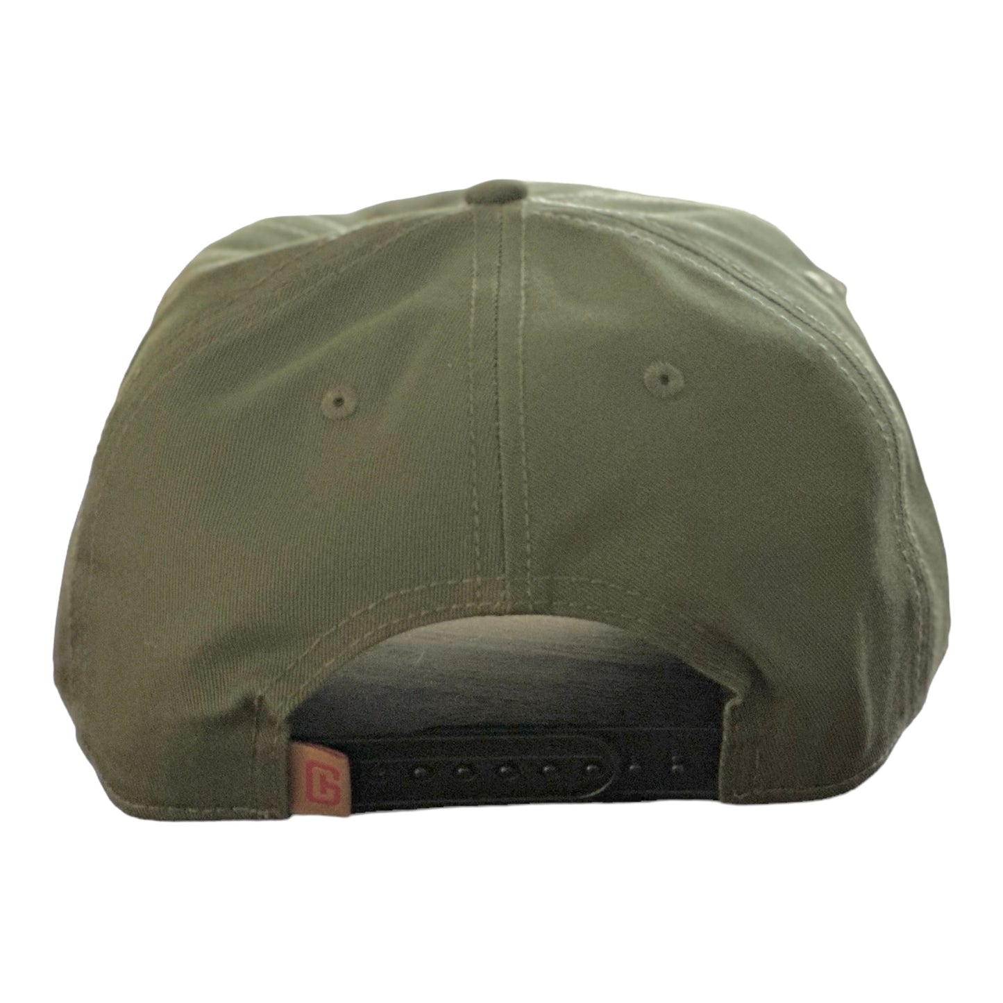 Georgia Hat Company's "A'IGHT NOW" 5 Panel Braided Snapback/Olive