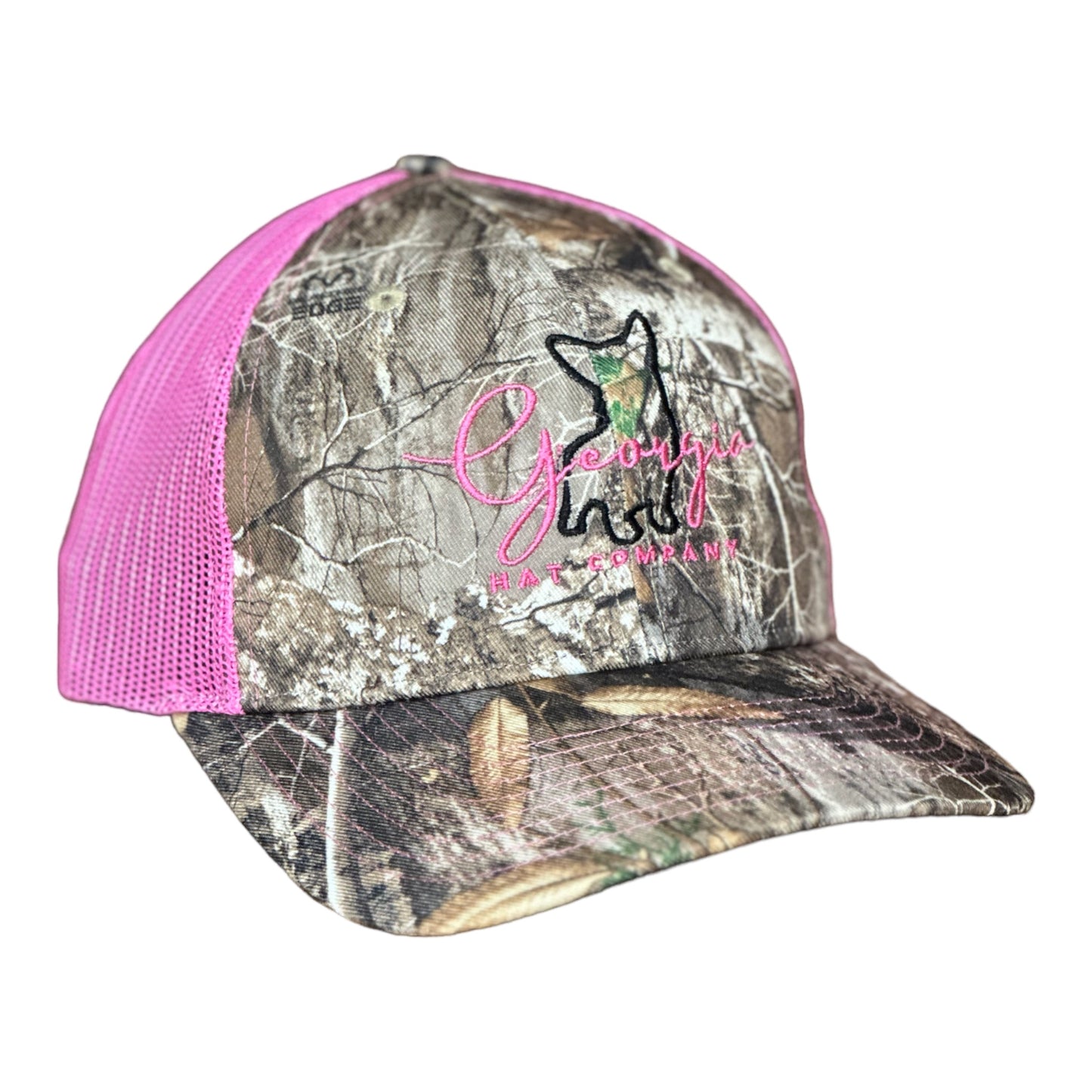 GHC's Corgi Silhouette Richardson 112 Camo/Hot Pink Small