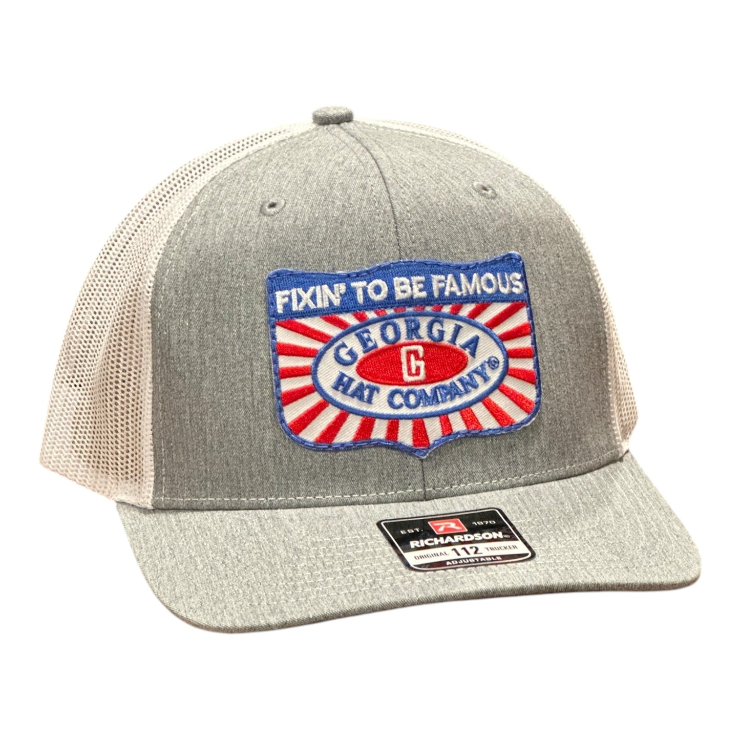 GHC's Fixin' To Be Famous Richardson 112 Heather Grey/White