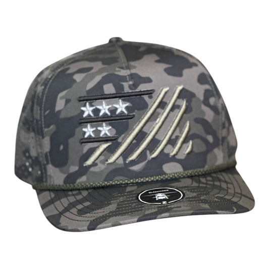 GHC's 3D "PRIDE OF AMERICA" Zapped Blackhawk R+/Olive Camo