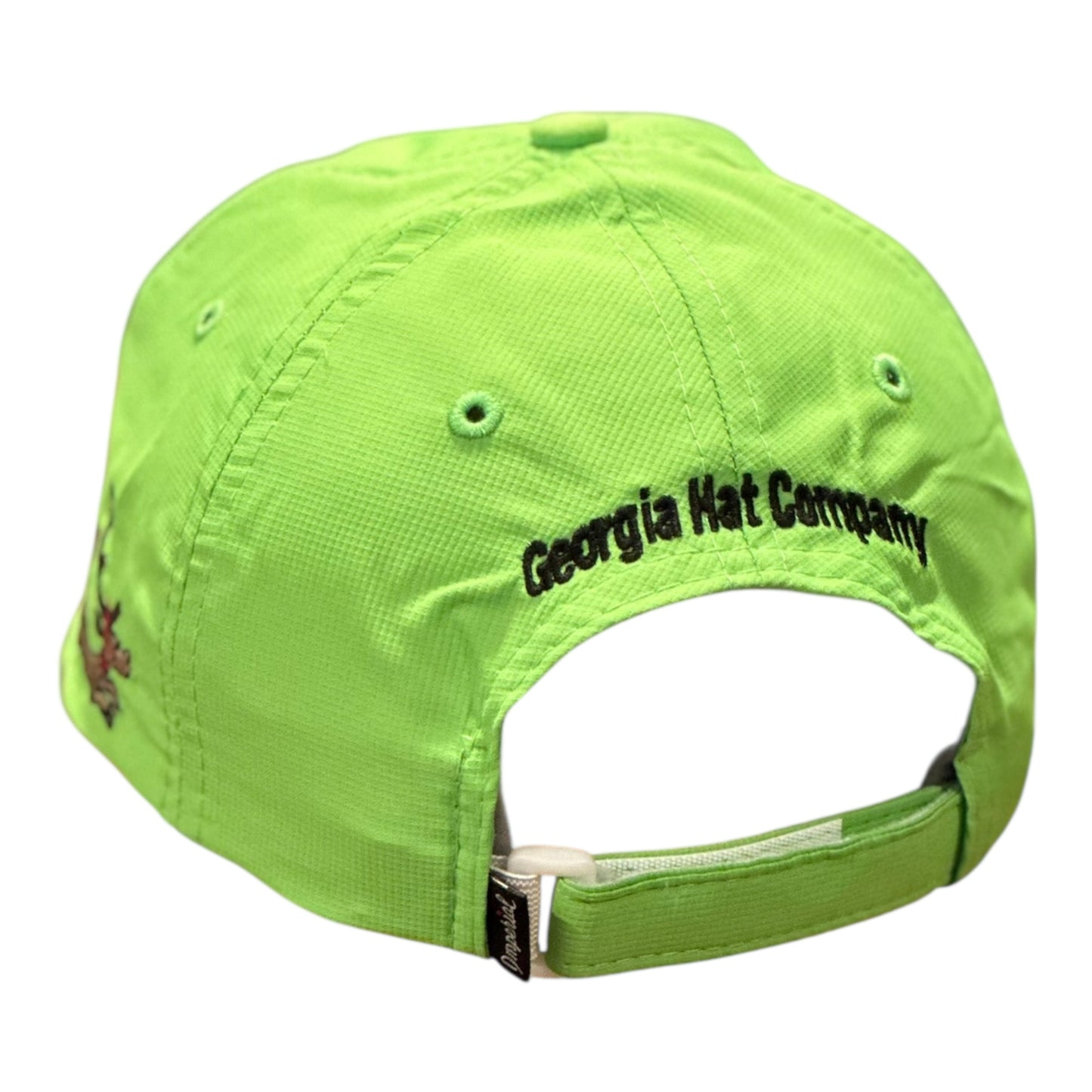 GHC's Embroidered "Resting Grinch Face" Imperial/Grinch Green