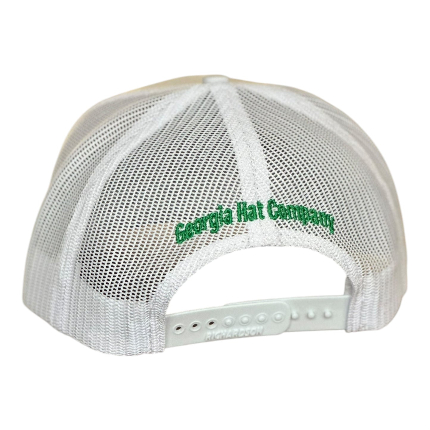 3-D Embroidered Georgia Hat Company Logo Richardson 112 Columbia Bl/Wh/Navy