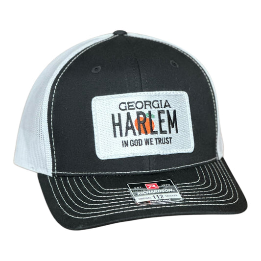 "HARLEM PRIDE" Patch Hat Richardson 112 Black/White