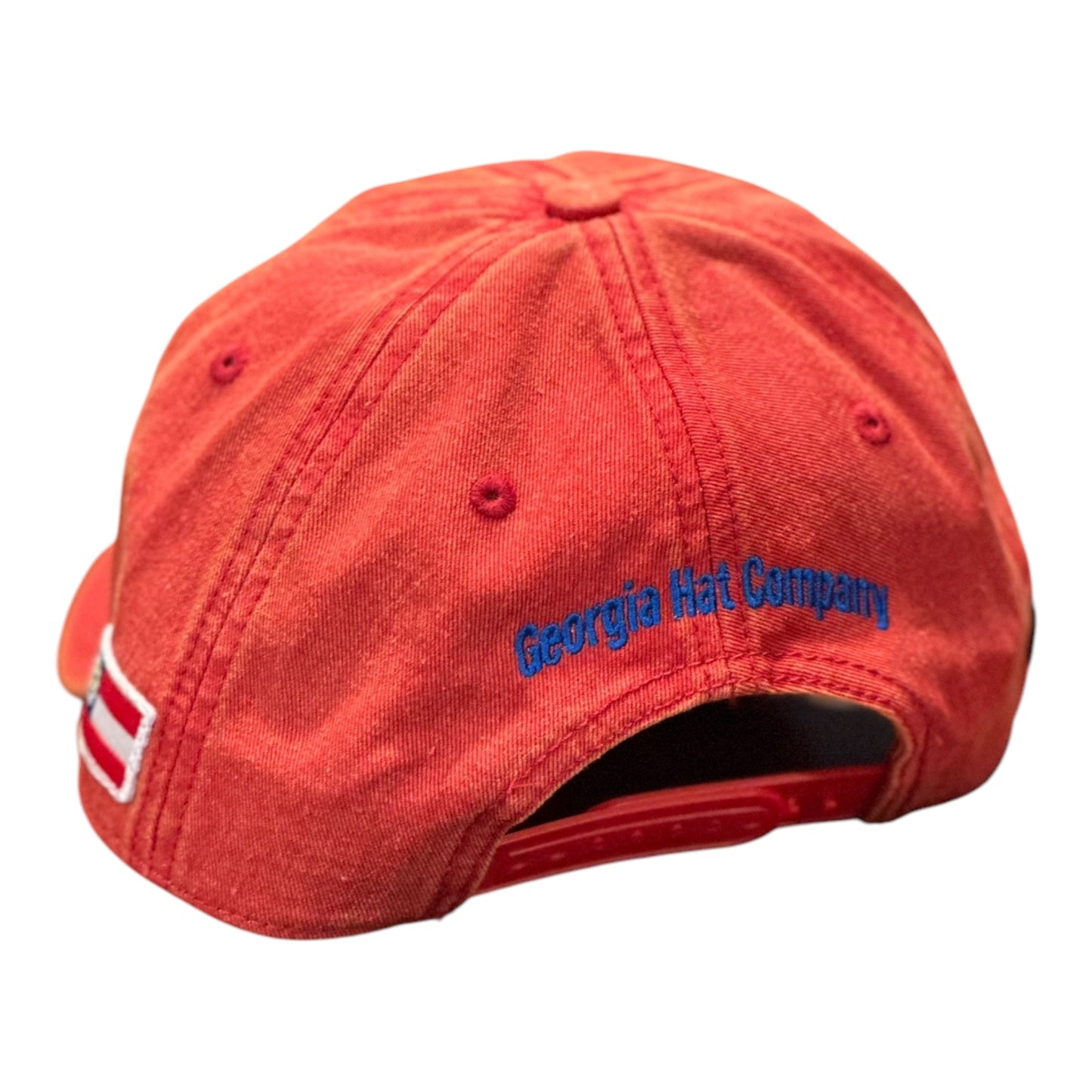 GHC's 3D Embroidered "Georgia On My Mind" w/GA Flag-LEGACY OFA/Red