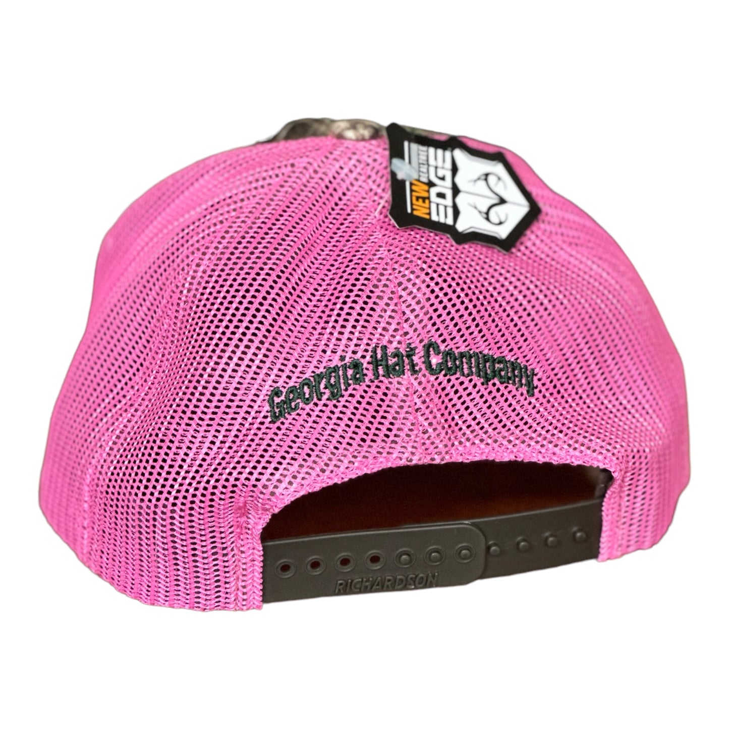 GHC's Embroidered Richardson 112 Snapback Camo-Small/Pink