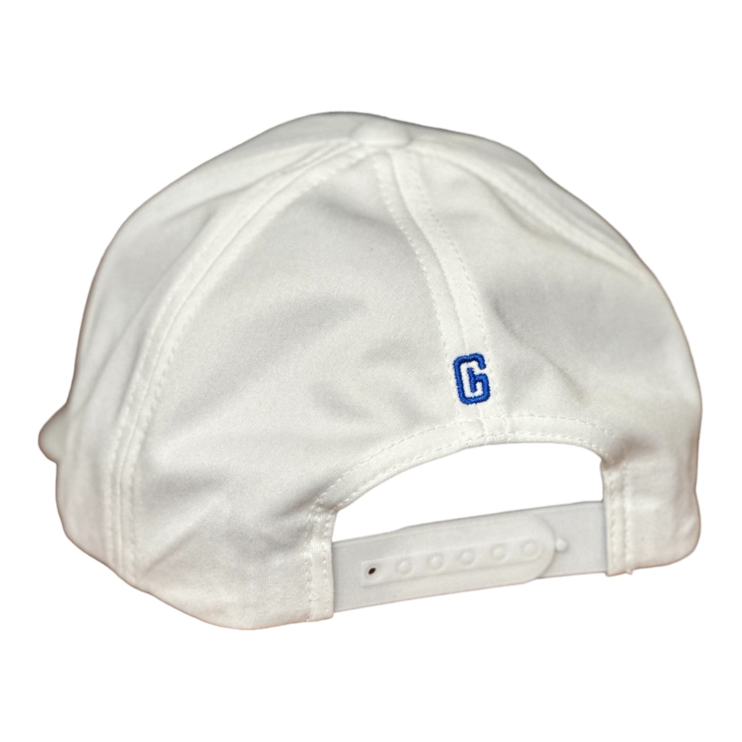 YOUTH- GHC's Embroidered "CORGI" Yupoong Snapback/ White