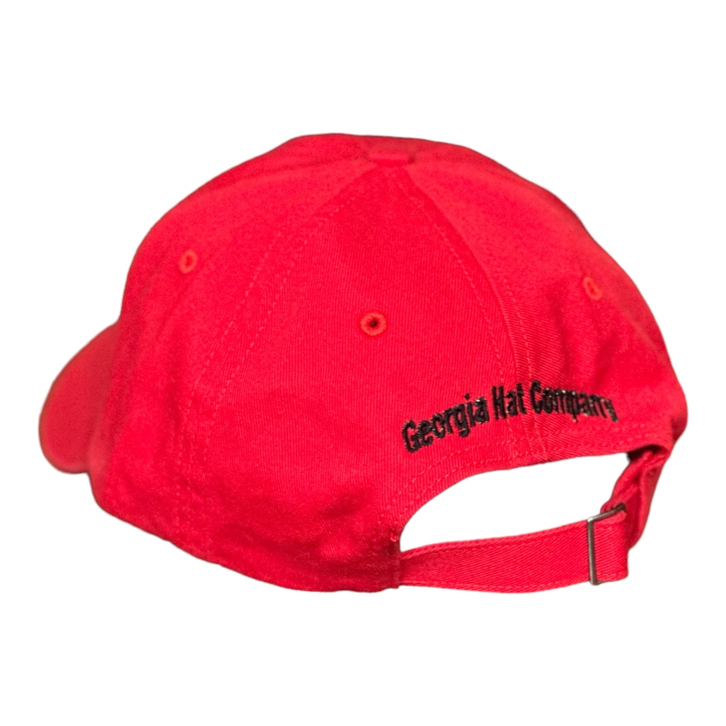 GHC's Embroidered "WOOF BITCH"Richardson R55 Dad Hat/Red