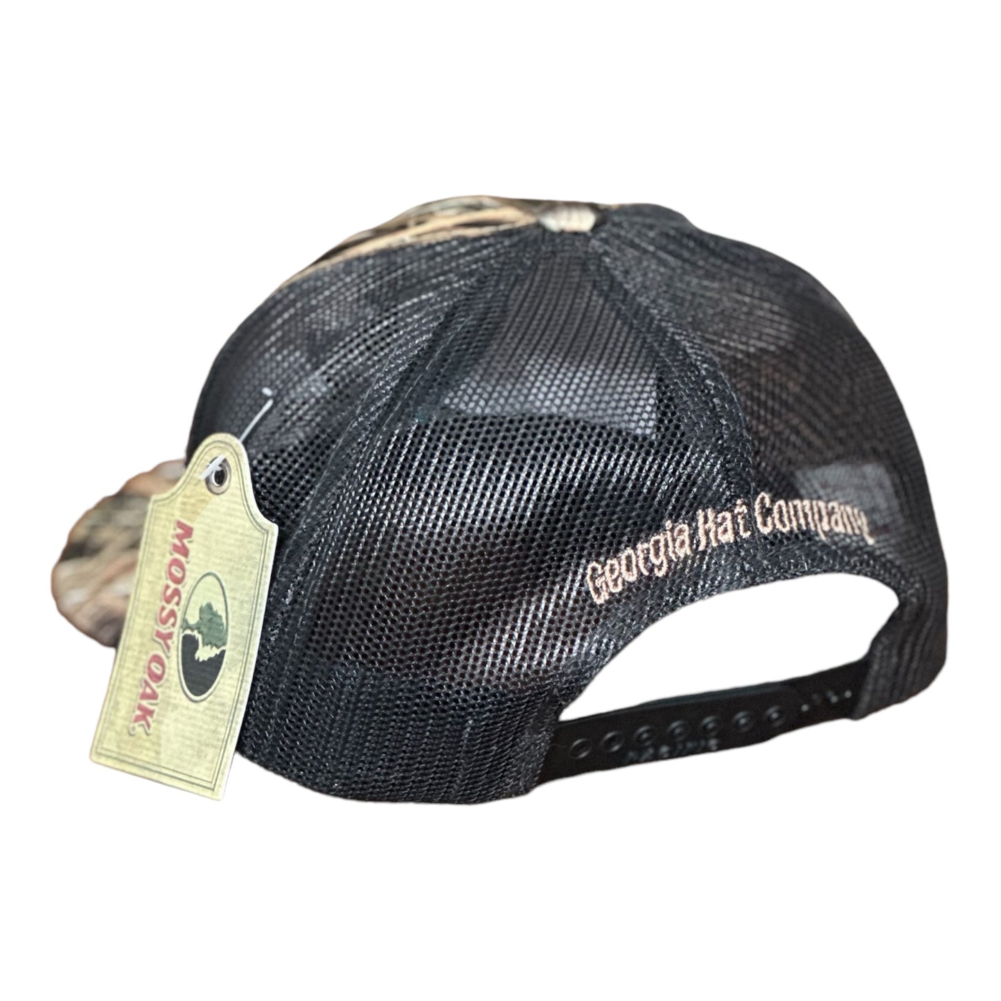 GHC's EMBROIDERED "DUCK" MOSSY OAK CAMO SHADOW GRASS BLADES/LIGHT CHARCOAL