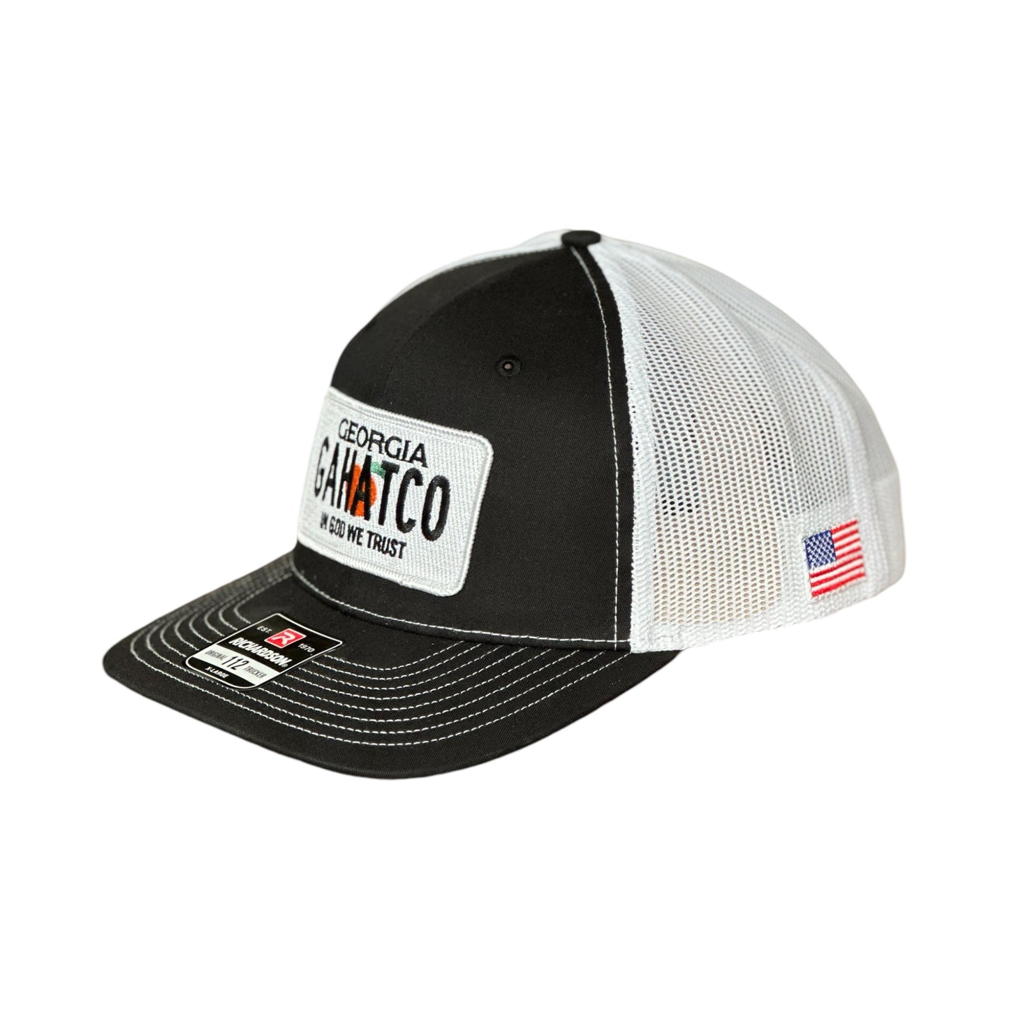 "IN GOD WE TRUST" Richardson 112 Black/White