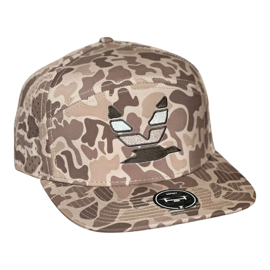 Georgia Hat Company's Duck Hunter Zapped Osprey/Old School Brown Camo