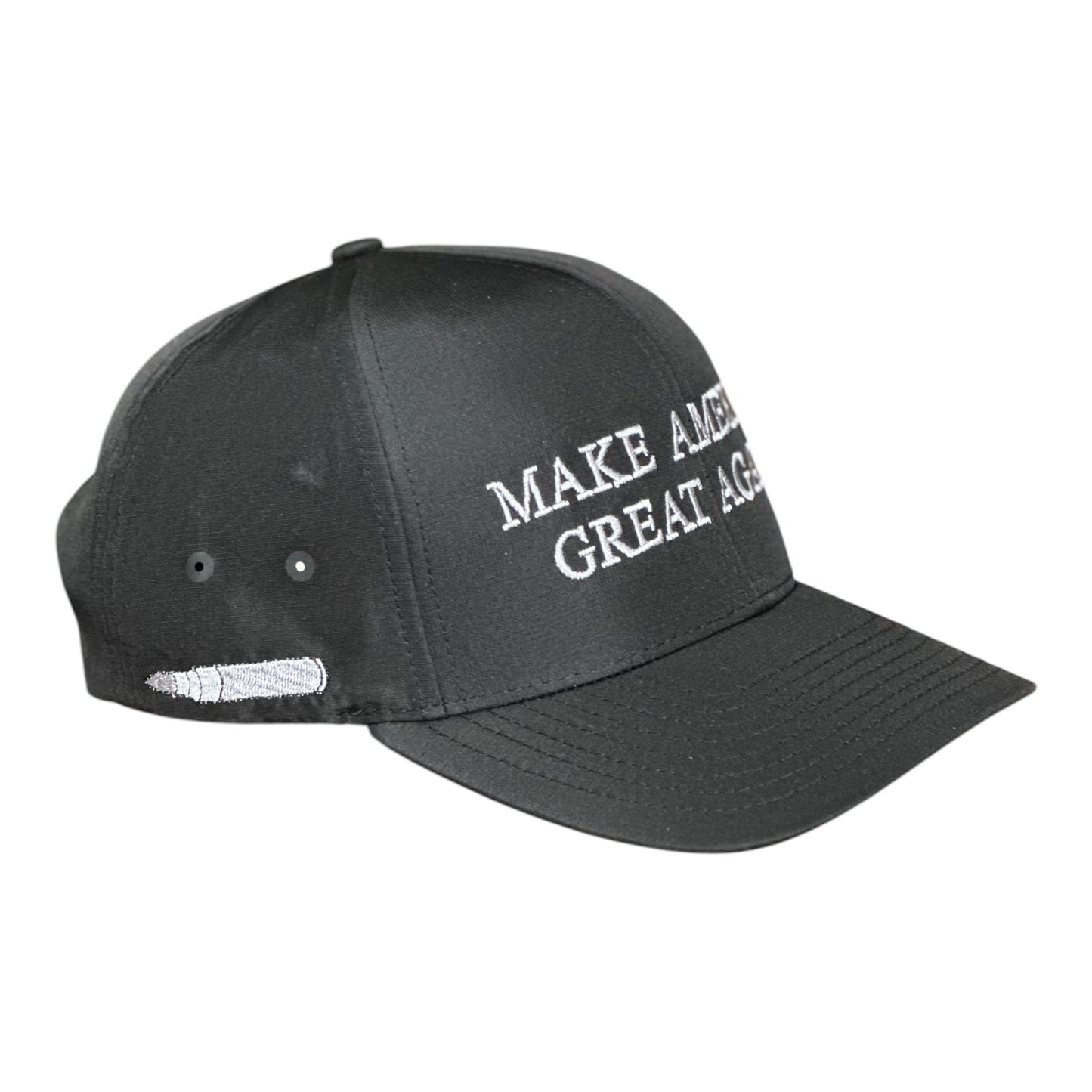 GHC'S "MAKE AMERICA GREAT AGAIN" w/ 5.56 BULLET  Water Repellent Cap/ Black