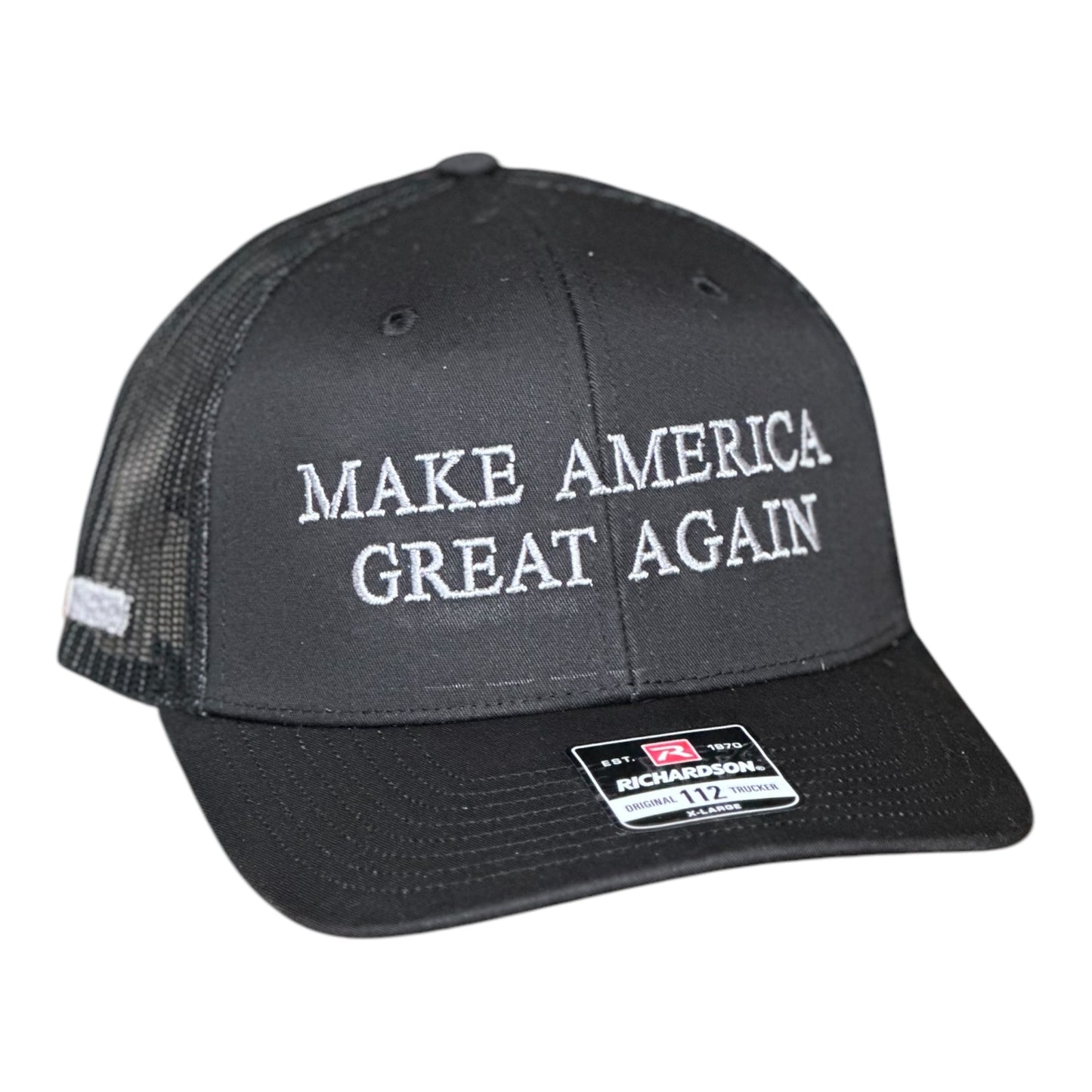 "MAKE AMERICA GREAT AGAIN" w/5.56 Bullet Richardson 112 XL /Black