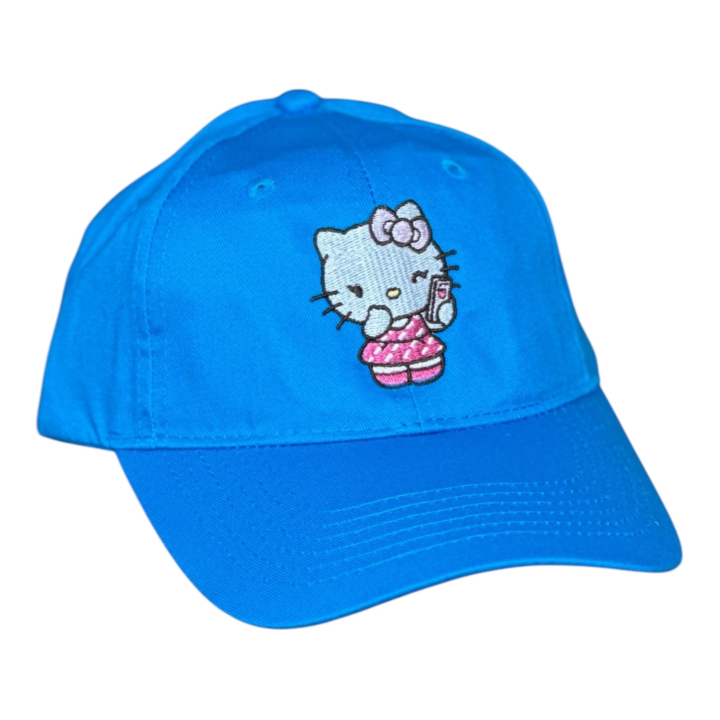 YOUTH- GHC's  Embroidered Hello Kitty Port Authority/Aqua