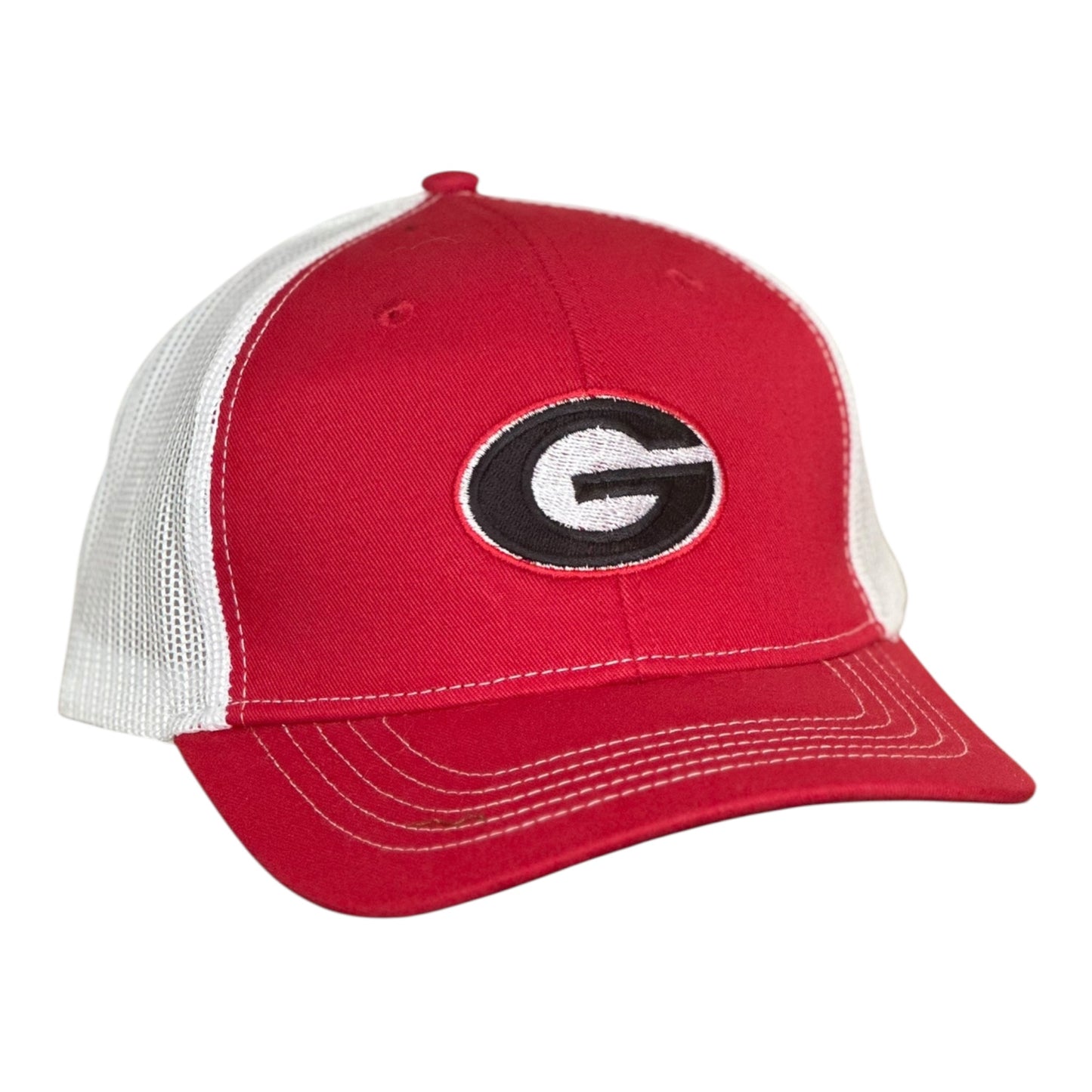 YOUTH- GHC's Embroidered Georgia "G" Port Authority/Red/White
