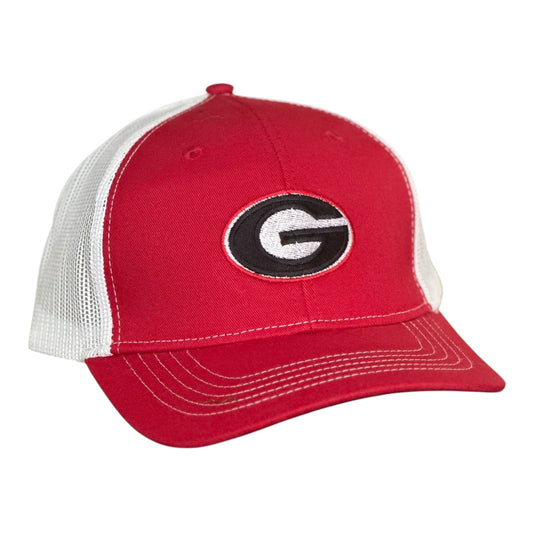 YOUTH- GHC's Embroidered Georgia "G" Port Authority/Red/White