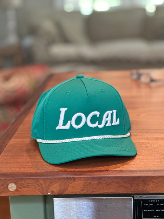 GHC's 3D Embroidered "LOCAL"  Richardson 258BR/Green