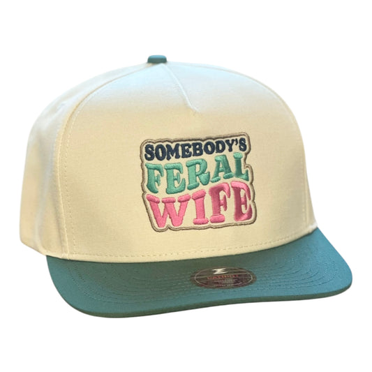 GHC's "Someone's Feral Wife" Zapped Patriot/Vintage White/Masters Green