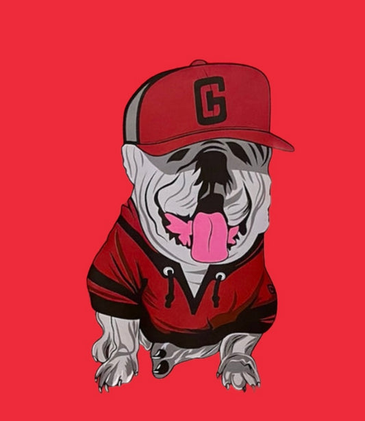 Georgia Hat Company Regular Bulldog Long Sleeve Tee