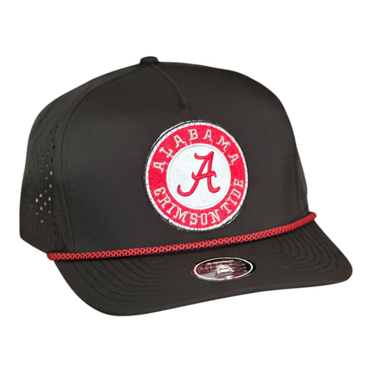 GHC's "Alabama" Patch Hat Zapped Blackhawk/R+/Black