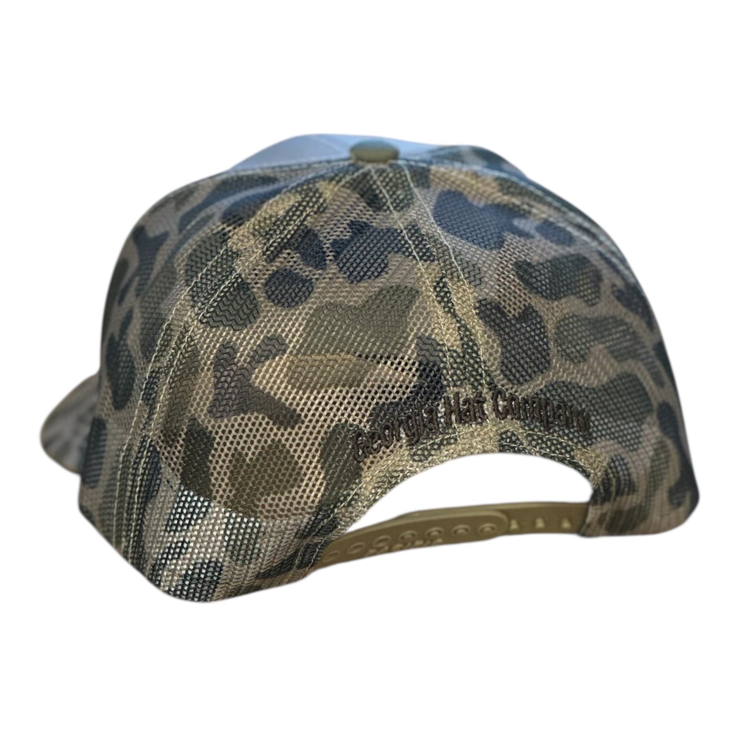 GHC's Embroidered Weekender "DUCK" Camo Snapback P686 Khaki/Camo