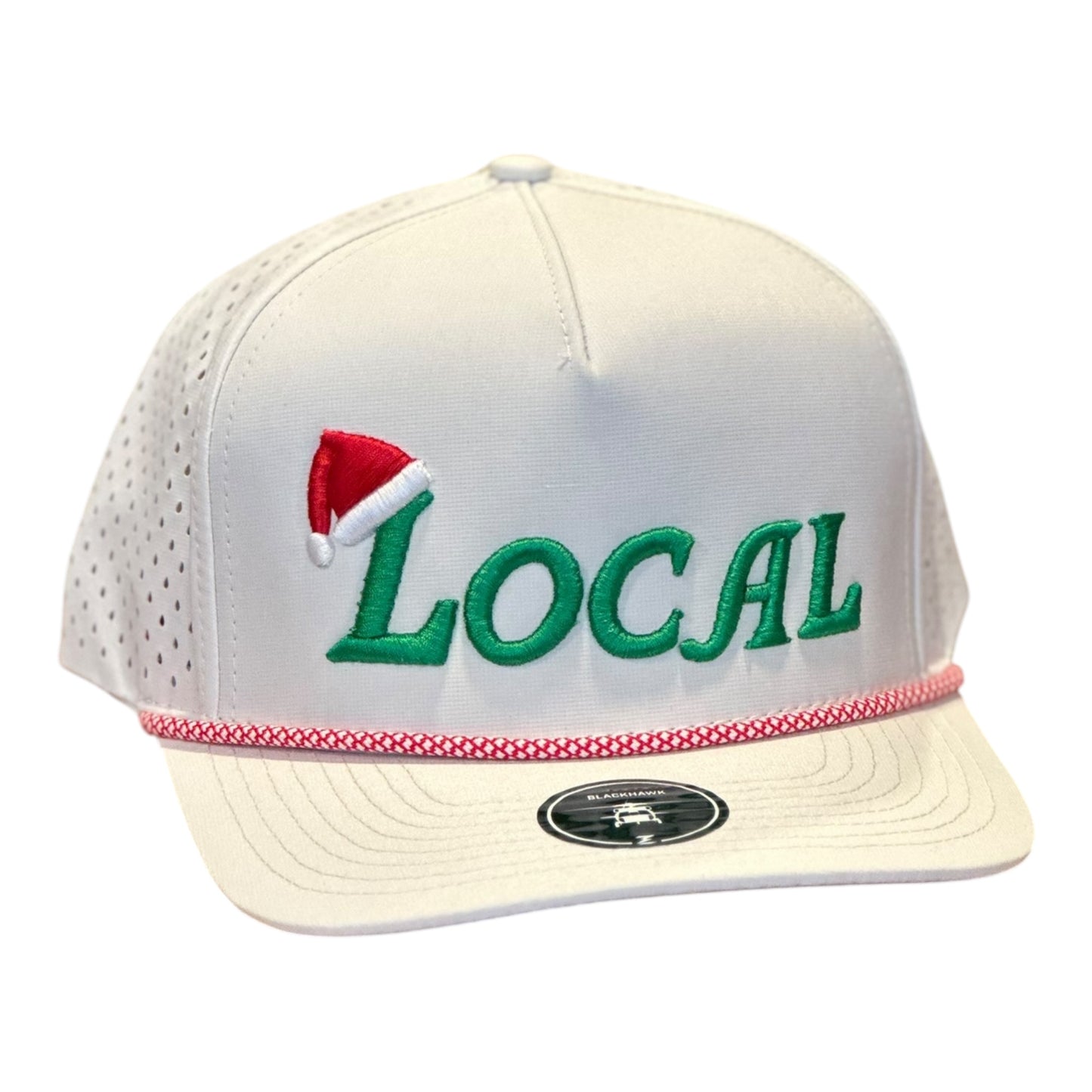GHC's Christmas "LOCAL" in 3D Zapped Blackhawk R+  White/Red