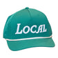 GHC's 3D Embroidered "LOCAL"  Richardson 258BR/Green