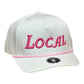 GHC's "LOCAL" in 3D Zapped Blackhawk R+  White/Pink