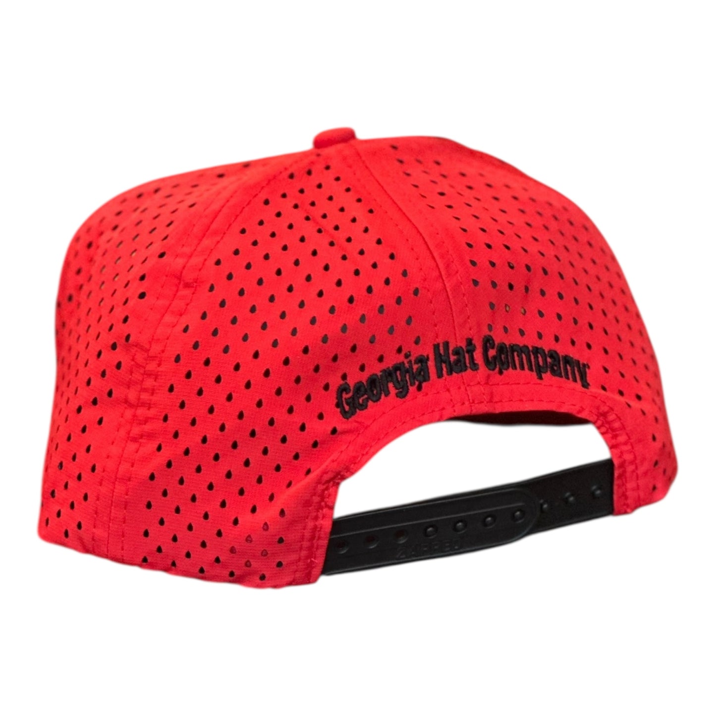YOUTH GHC's Embroidered Bulldog "G"  Zapped Headwear-Osprey/Red