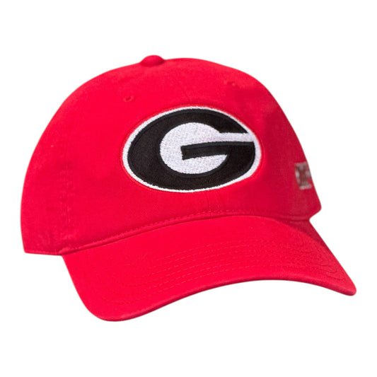 GHC's Embroidered "G" and a Side of Woof Bitch Richardson R55 Dad Hat/Red
