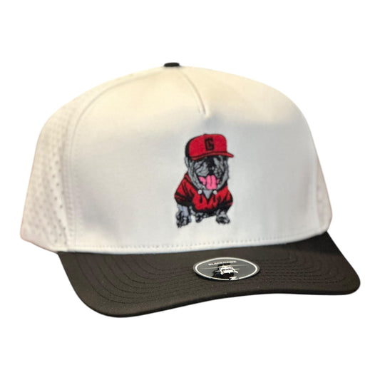Georgia Hat Company's Bulldog Zapped Blackhawk/Black /White