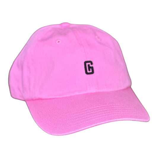 3-D EMBROIDERED R55 "DAD HAT" PINK