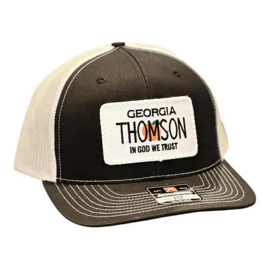 GHC's "In God We Trust" THOMSON Patch Hat Richardson 112 Black/White