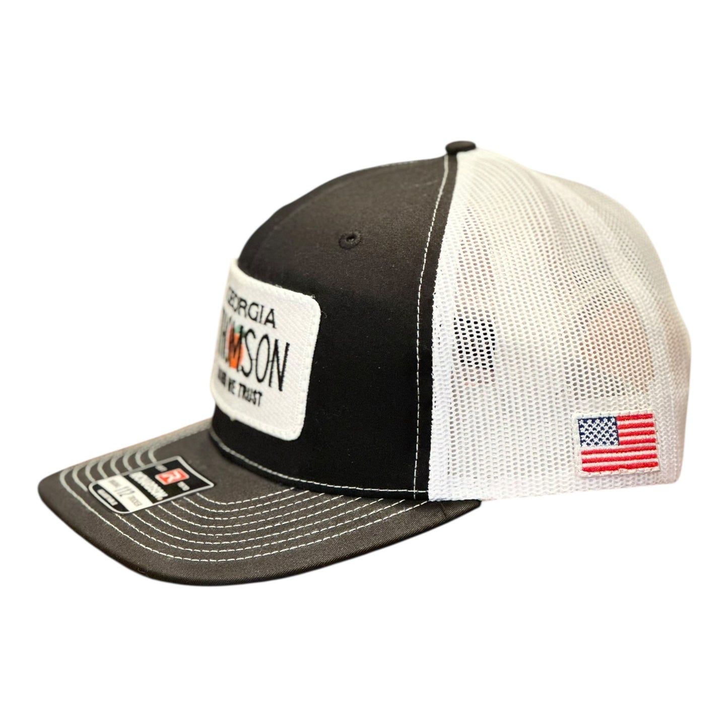 GHC's "In God We Trust" THOMSON Patch Hat Richardson 112 Black/White